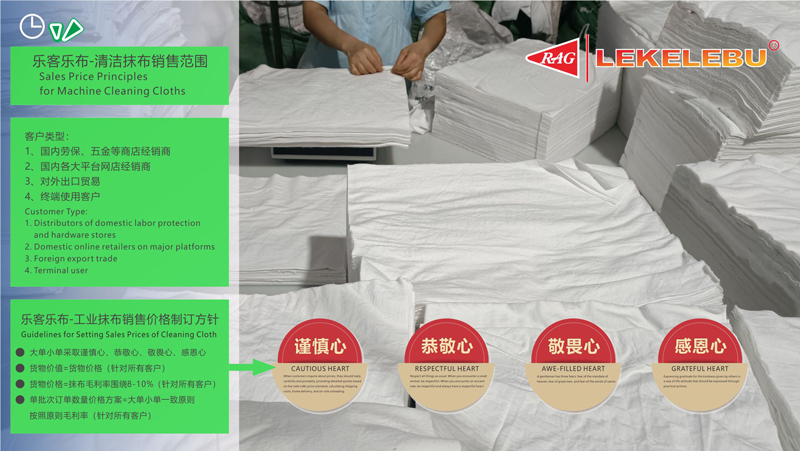 乐客乐布-工业擦机布的精准报价方针原则
