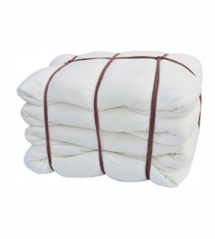 本白色车间抹布 新布料 针织 10kg/捆 适合手抓擦拭 擦机布